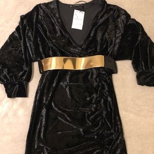 Black Velvet Dress